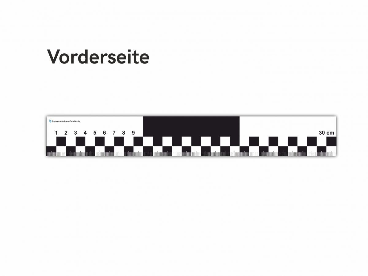 Ekg Lineal Sachverständigen-Zubehör® Rissmonitor Als [Profi Messgerät] 2er Parabel Lineal - Foto 3